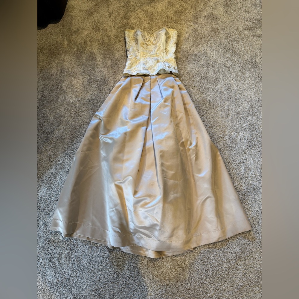 Y2K VINTAGE two piece formal dress size 6